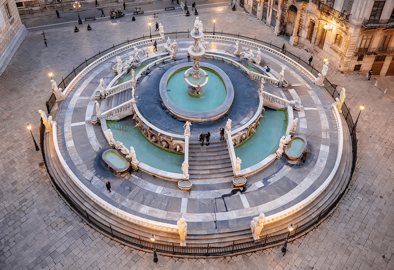 Palermo centro storico — panoramica