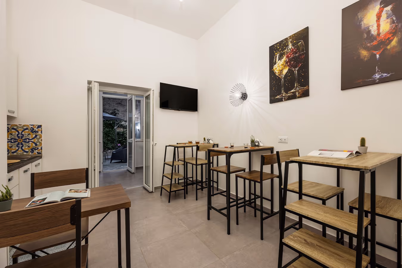 Sala colazione Foresteria del Genio